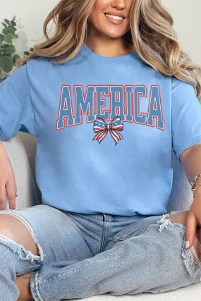 America Bow Short Sleeve Relaxed Fit T-Shirt