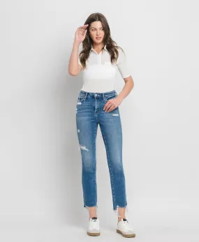 Ardor - High Rise Slim Straight Jeans