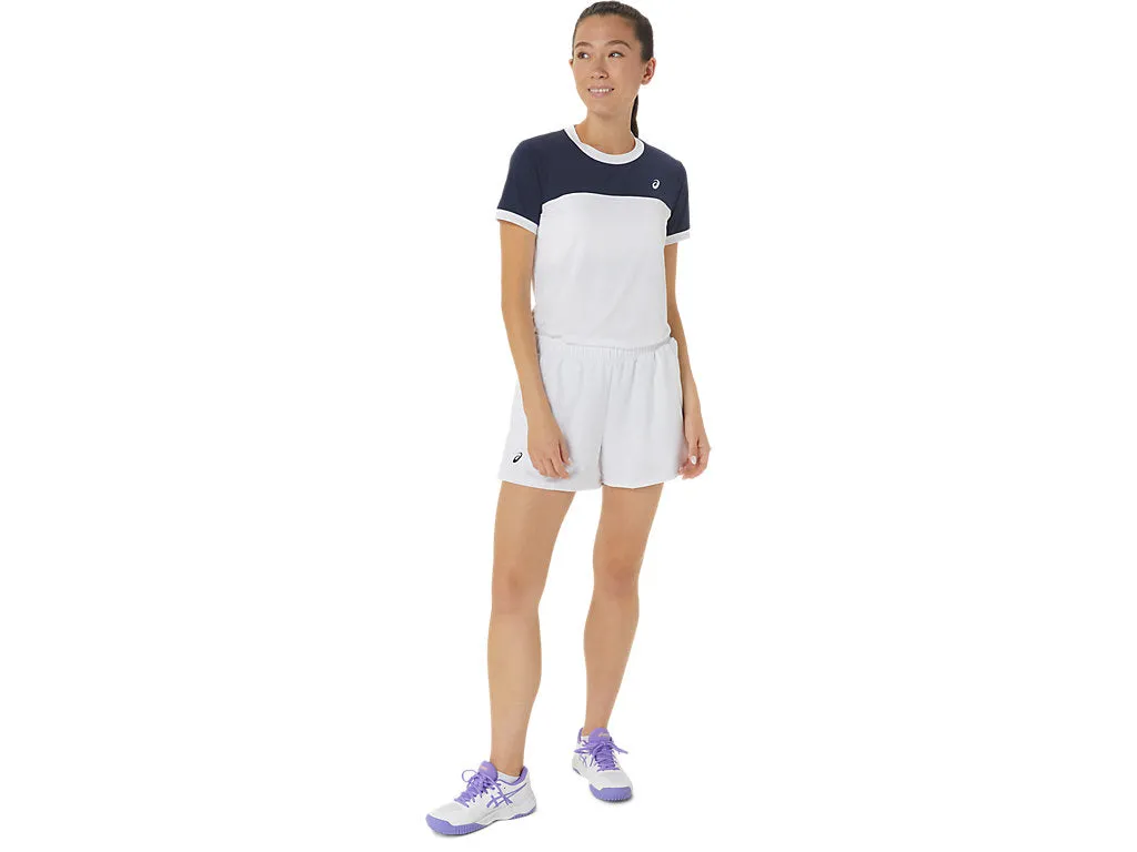 Asics Women Court Short Brilliant White