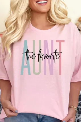 Aunt The Favorite Short Sleeve Relaxed Fit T-Shirt