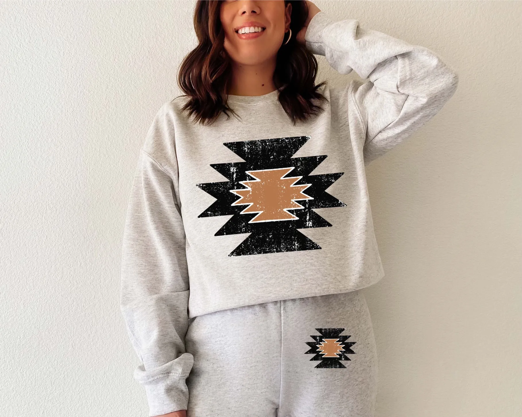 Aztec Design Sweatsuit Set (made to order) WR