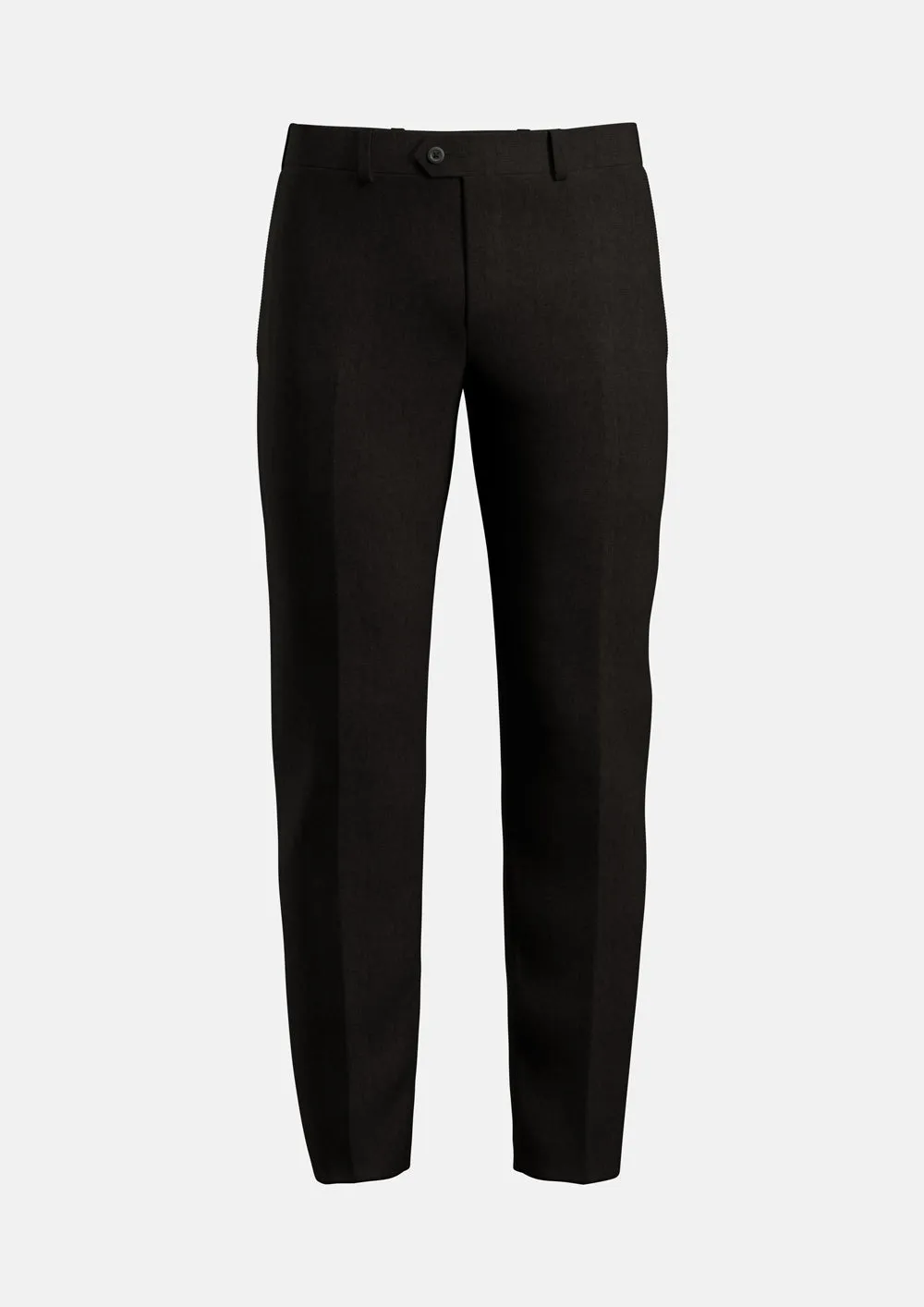 Black Linen Blend Pants