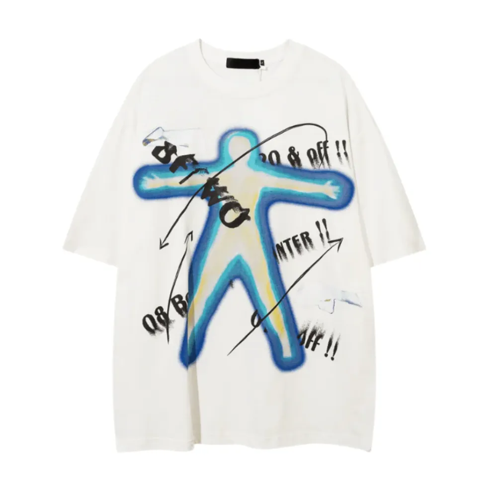 “Bold Abstract Graphic Oversize” T-shirt