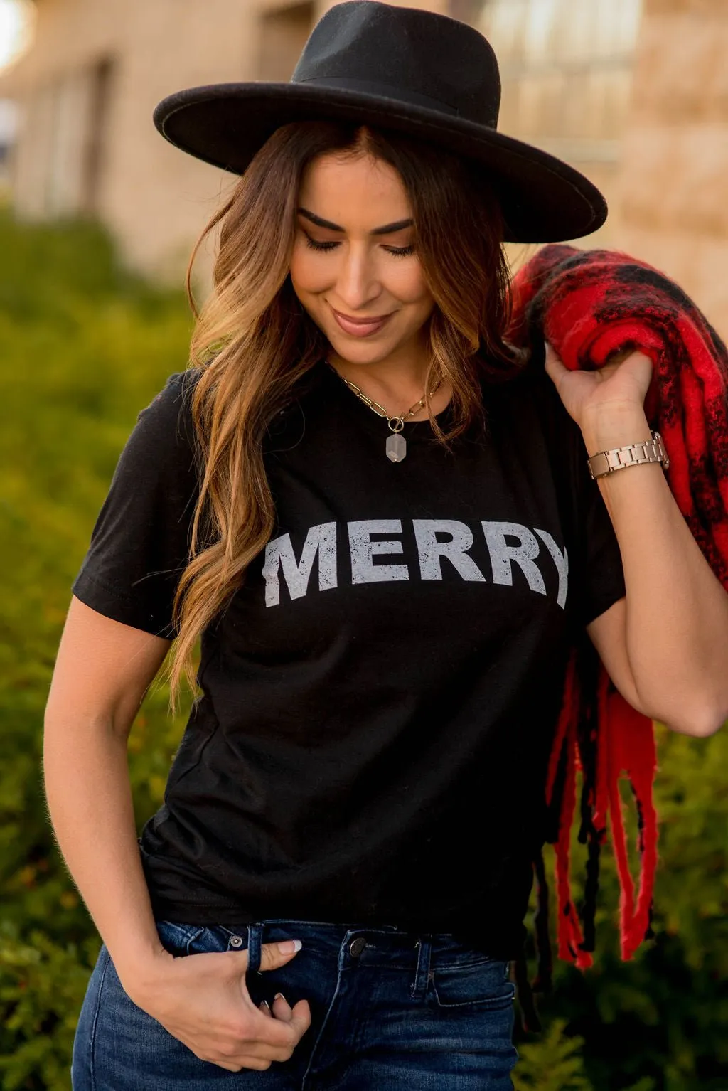 Bold Merry Graphic Tee