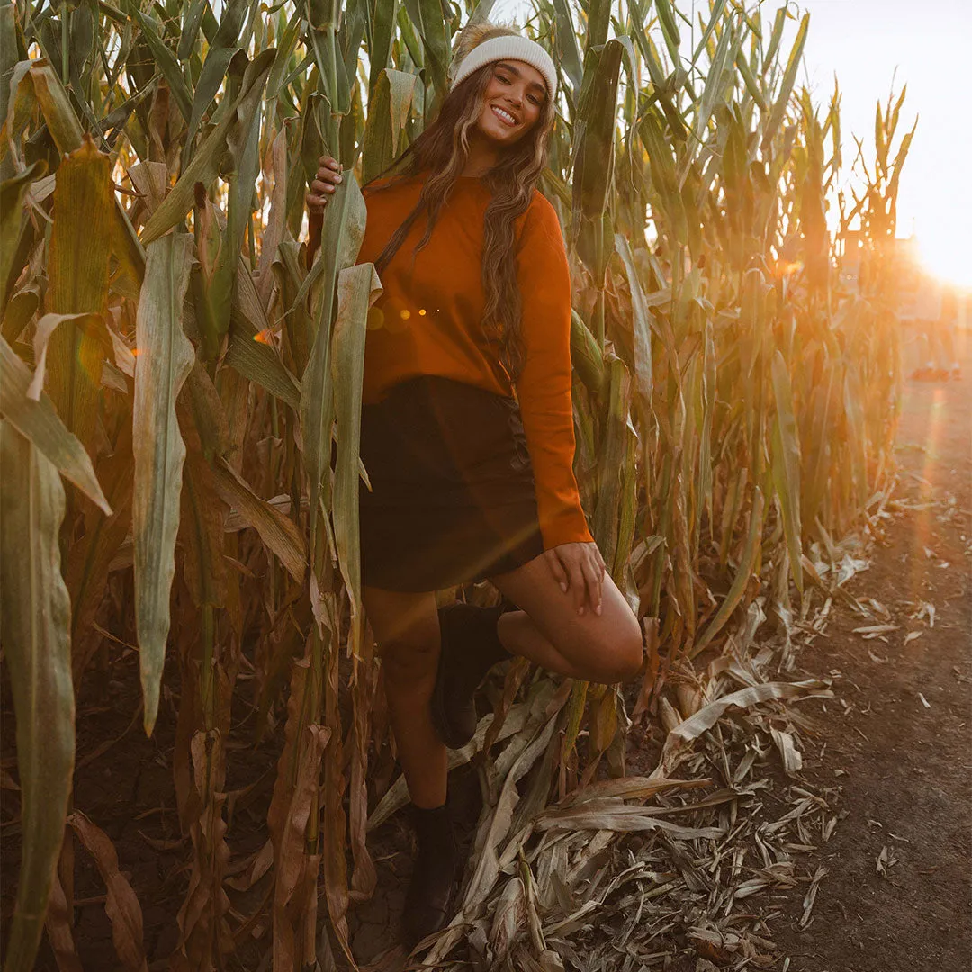 Burnt Orange Neo Sweatshirt