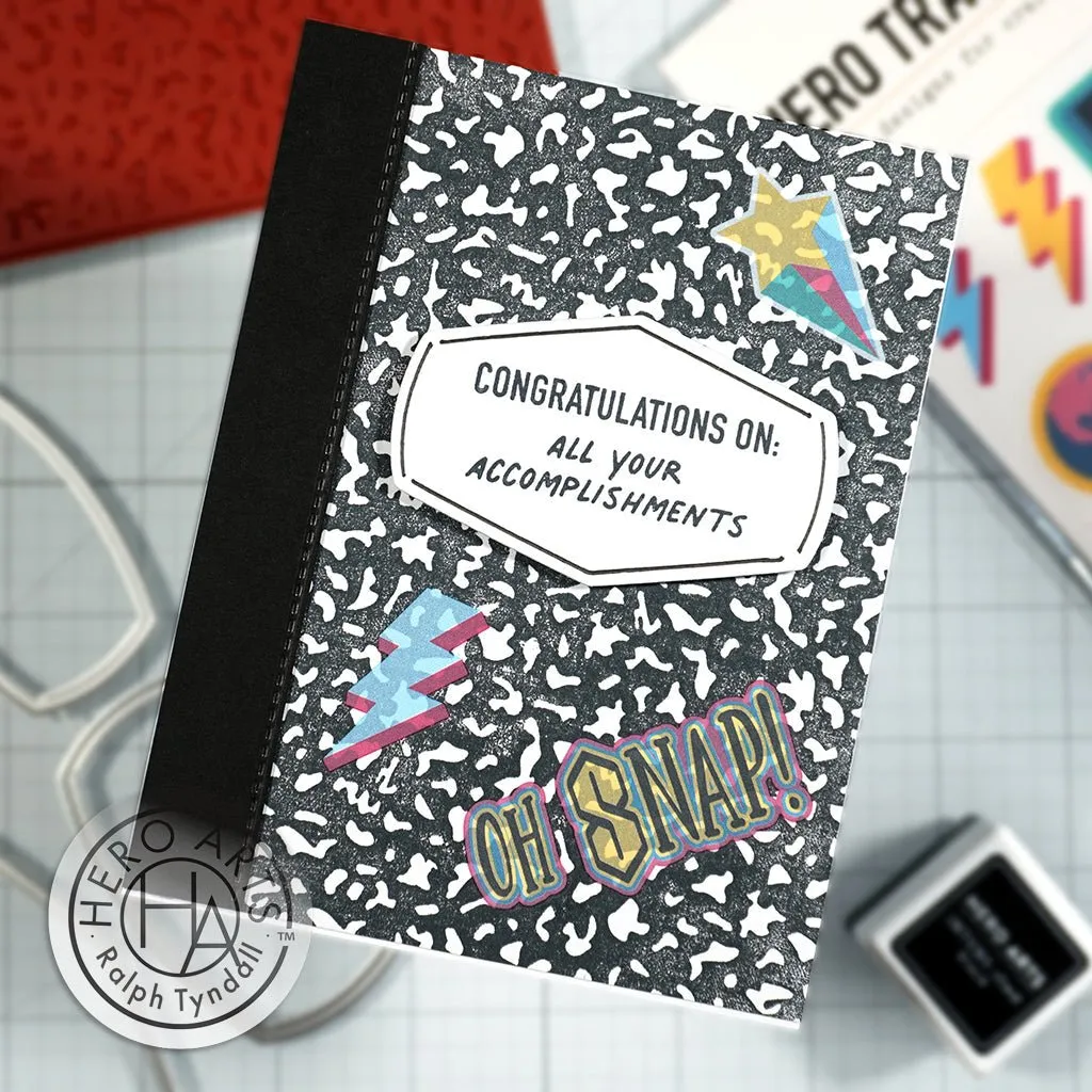 CG931 HA   RT Composition Notebook Pattern Bold Prints