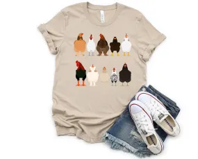 Chicken Breeds Tee