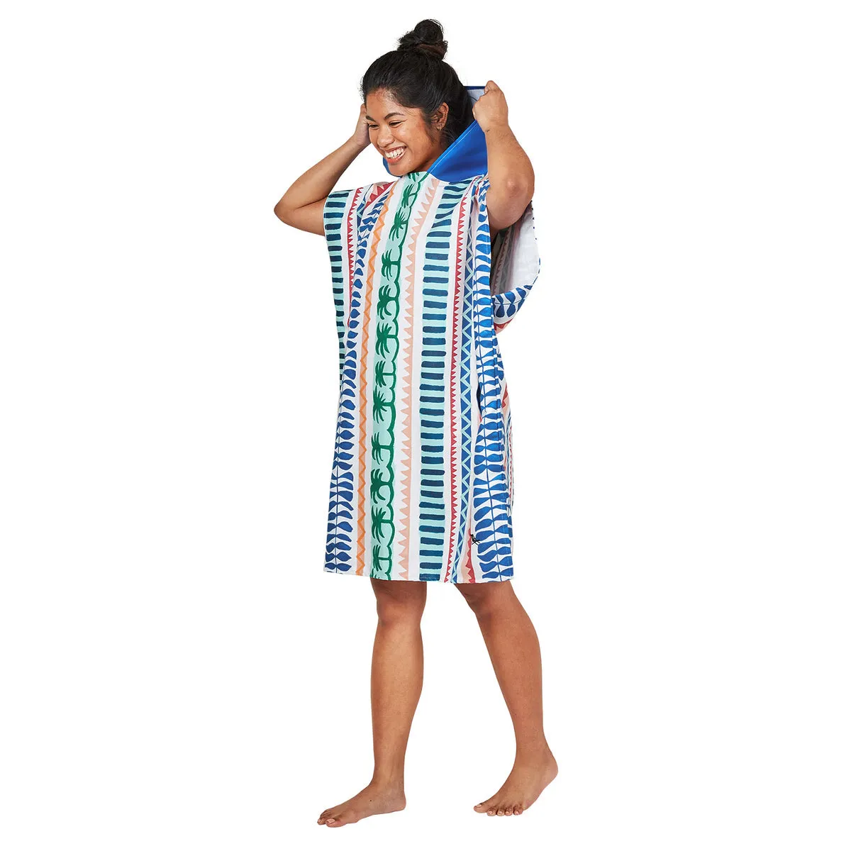 Dock & Bay Poncho Adults - Palm Beach