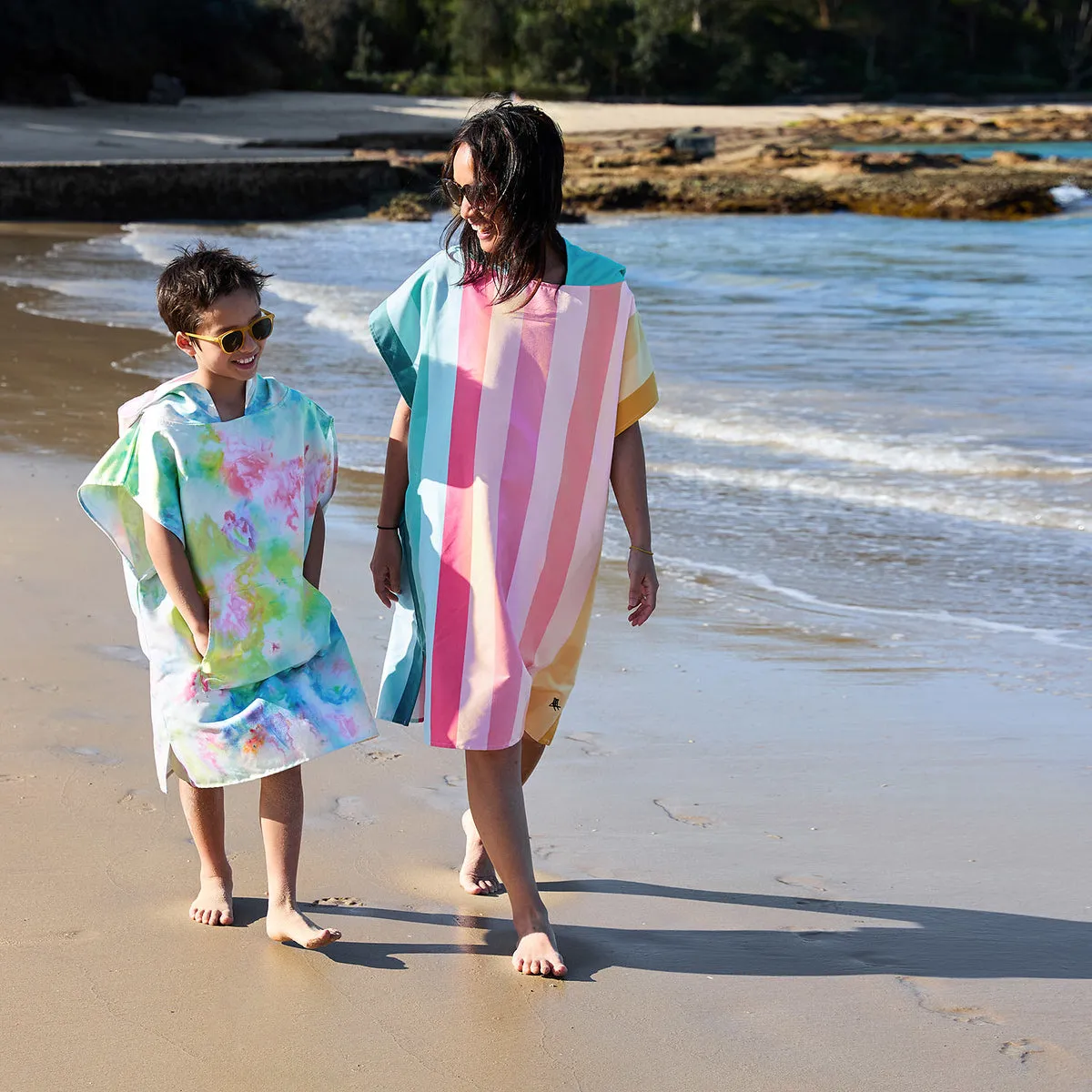 Dock & Bay Poncho Kids - Bubble Dreams - GRS Certified