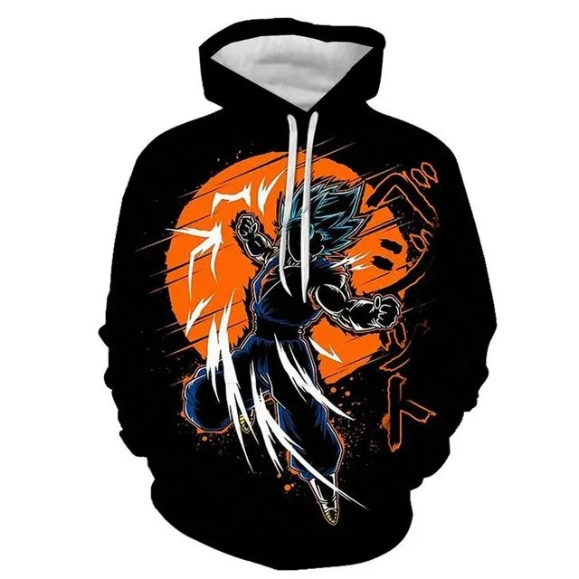 Dragon ball Anime 3D hoodies Men Women Hooded Sweatshirt Dragonball Son Goku Casual Pockets Streetwear Autumn Tops