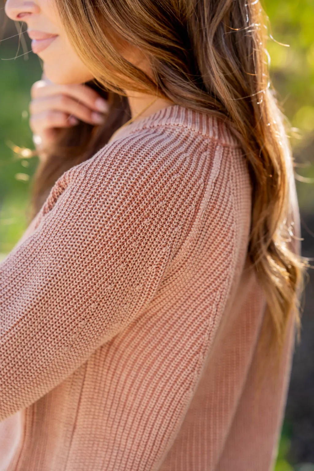 Edgy Knit Sweater