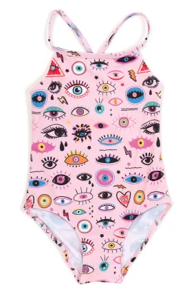 Electric Eyes | Girls' Swimsuit