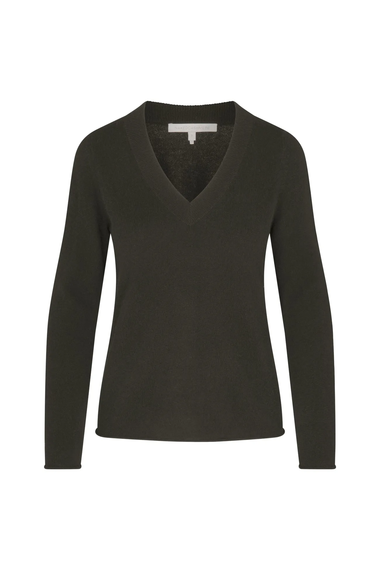 HANNAH CASHMERE V-NECK SWEATER