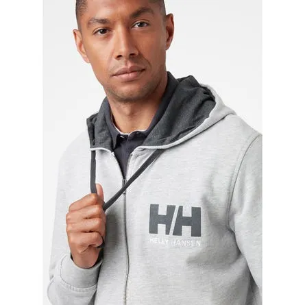 Helly Hansen Mens Logo Full Zip Hoodie