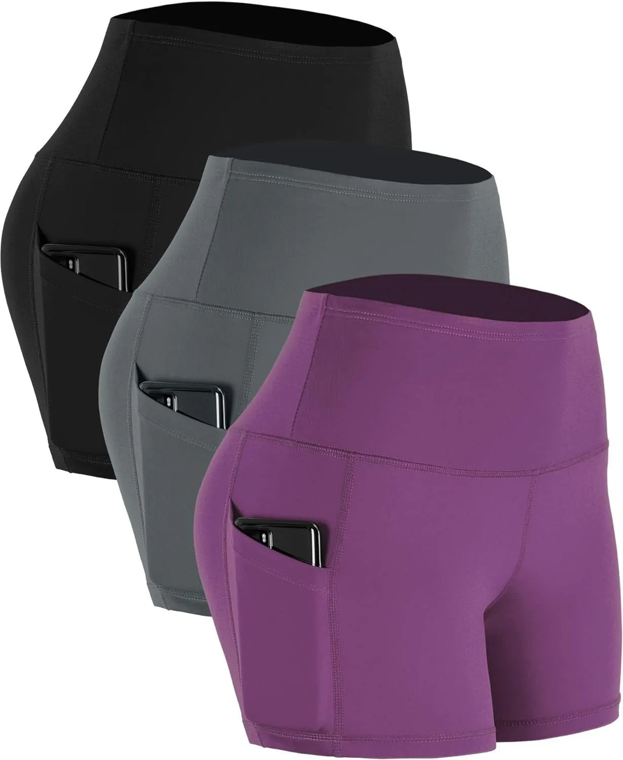 High Waist Athletic Shorts