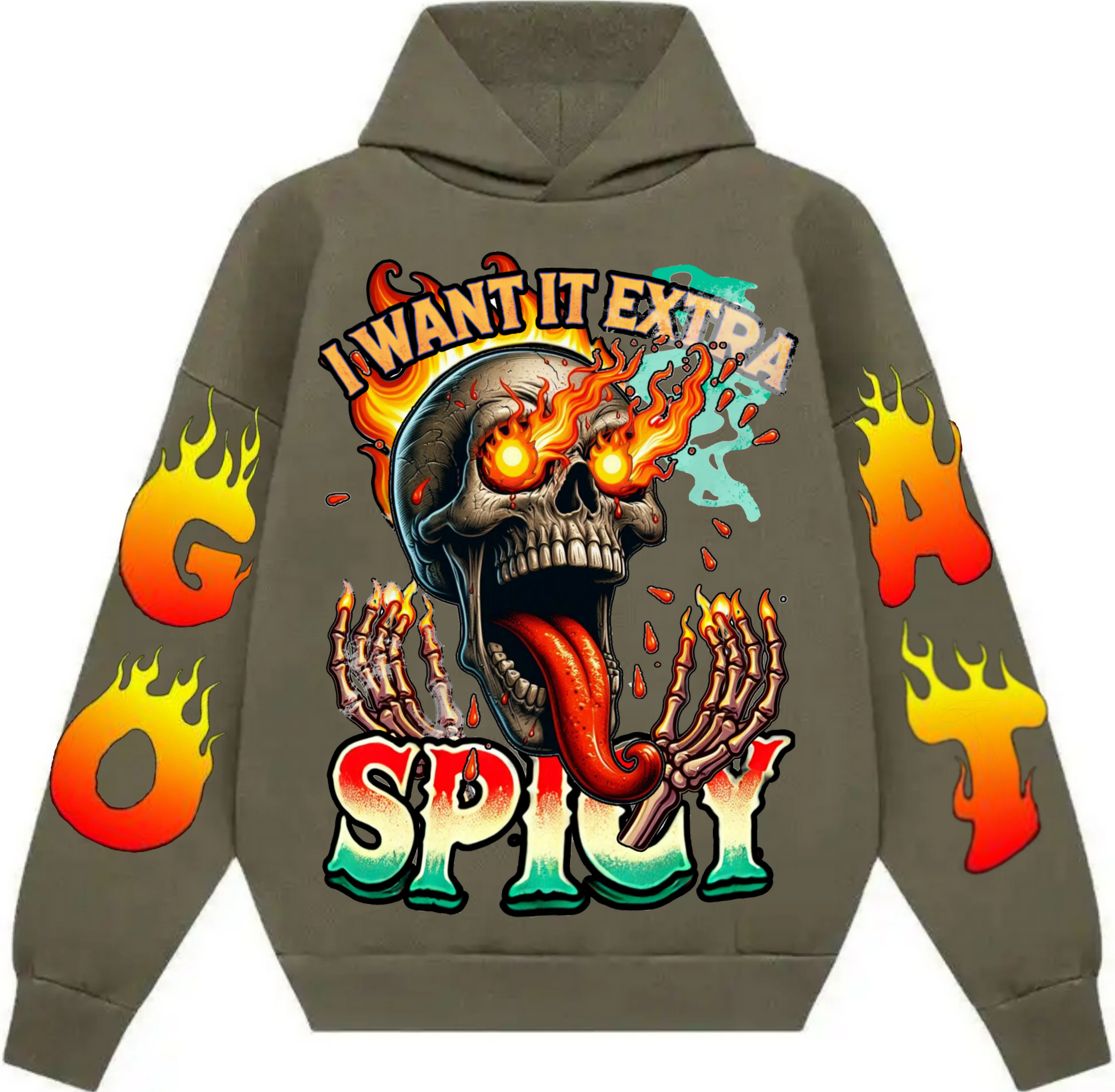 I want it extra spicy hoodie