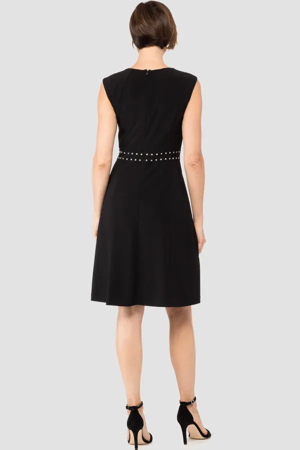 Joseph Ribkoff Zippers Knee Lenght Dress