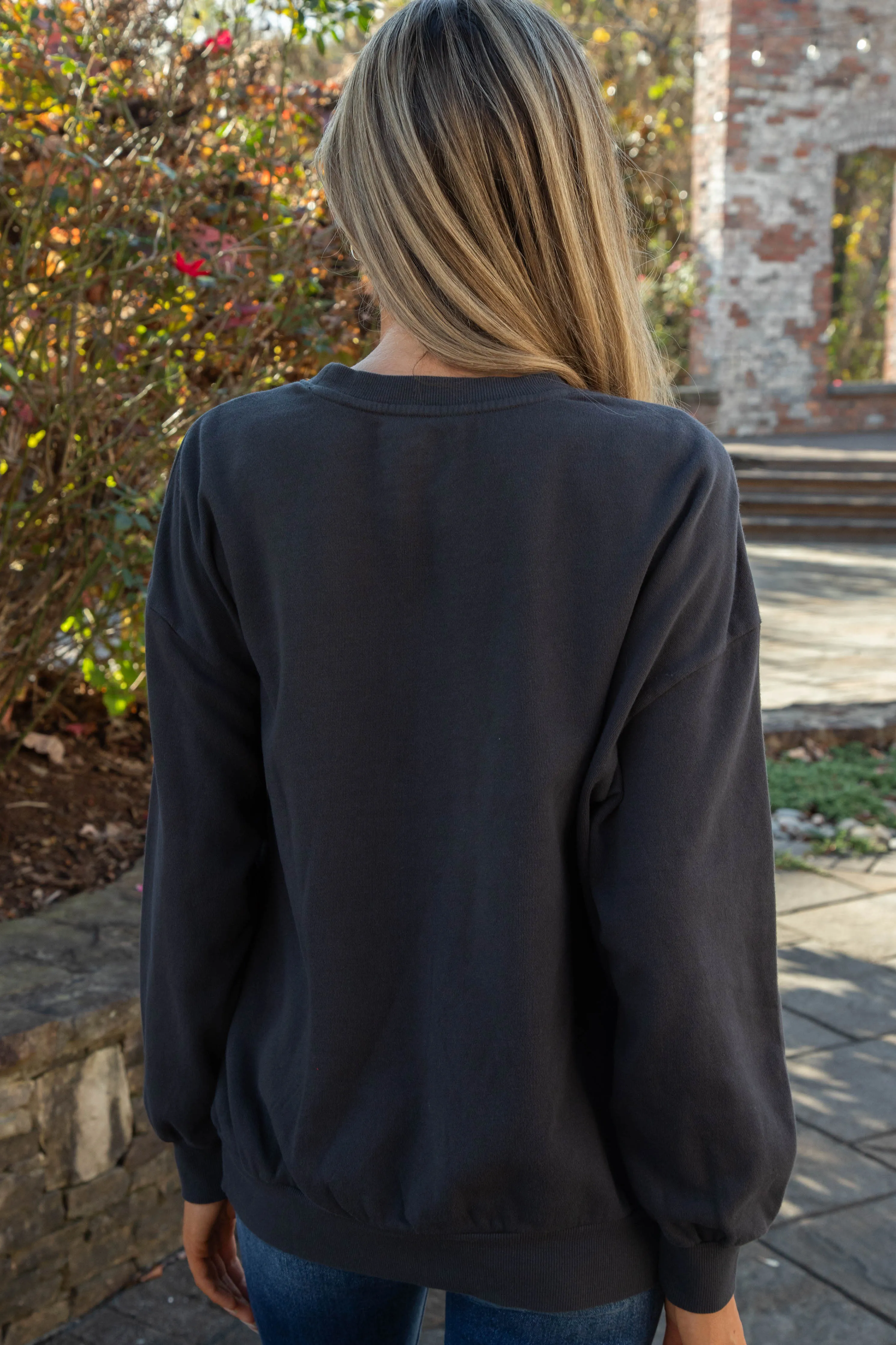 Joy to the World Sunday Sweatshirt, Black Sand | Z Supply