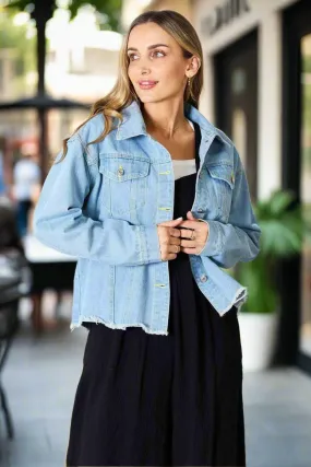 Light Wash Denim Jacket