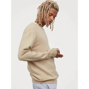 M17 Beige Mens Basic Sweatshirt