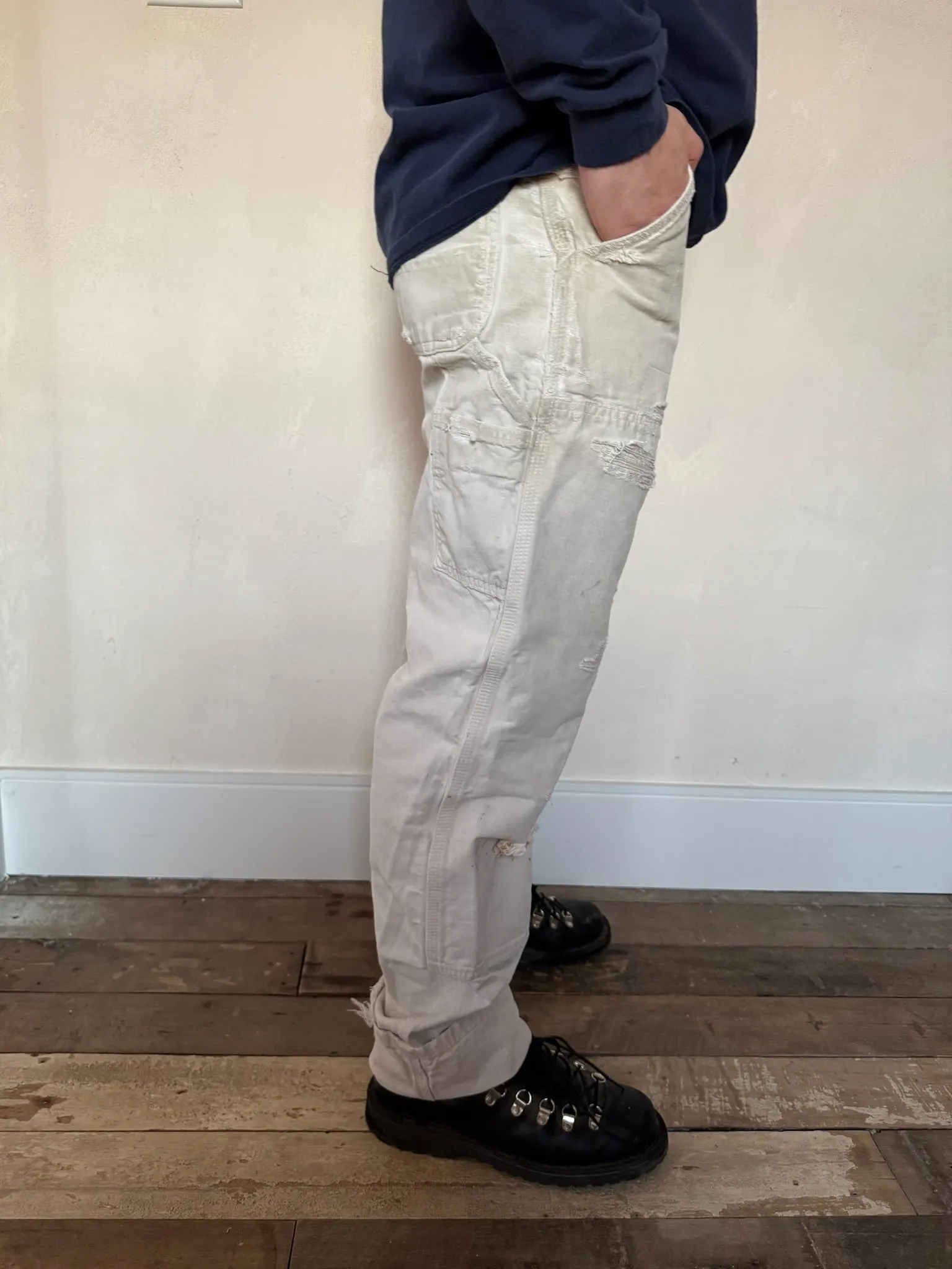 Mended Carhartt Double Knee Panel Pants 6