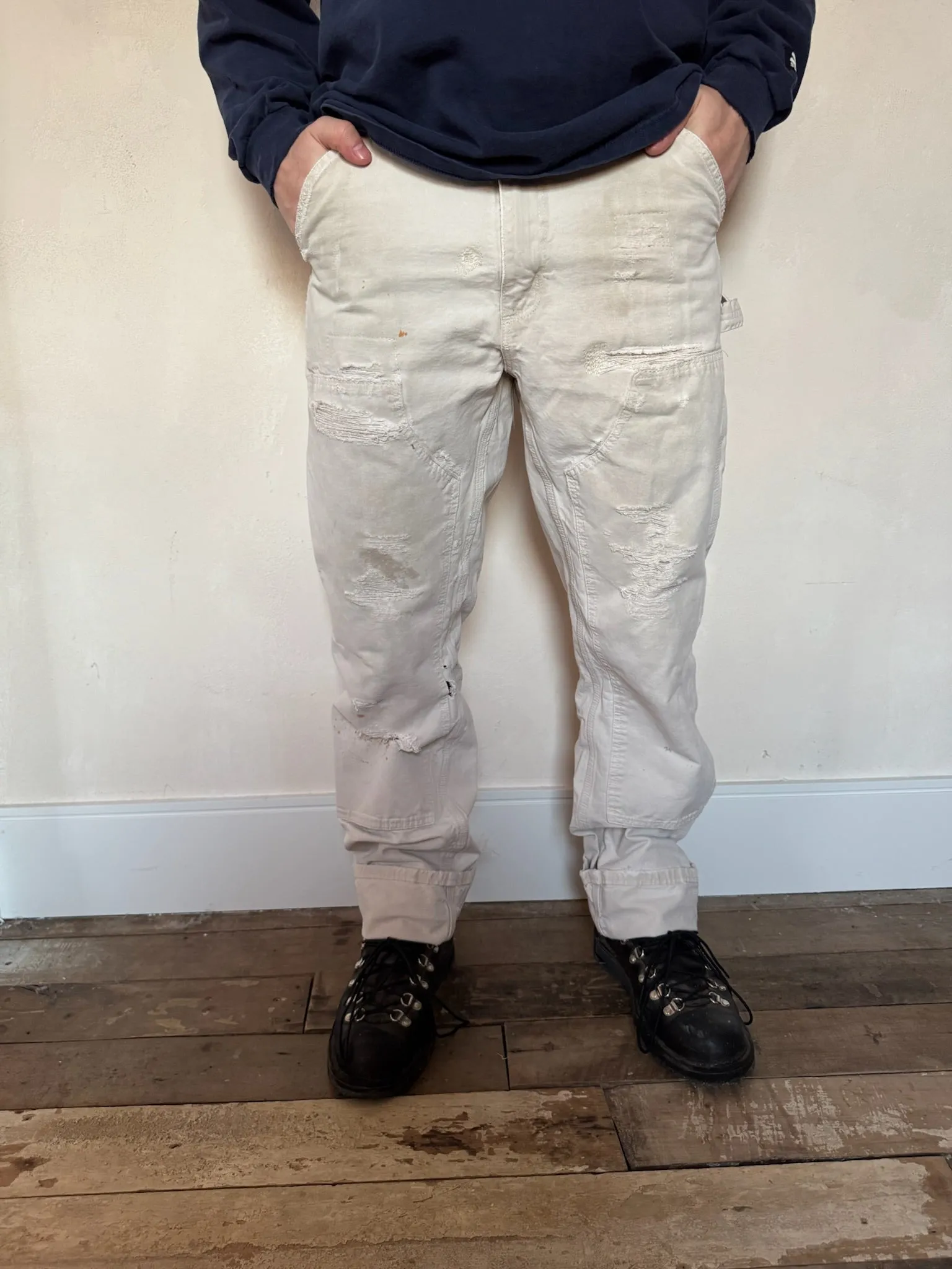 Mended Carhartt Double Knee Panel Pants 6