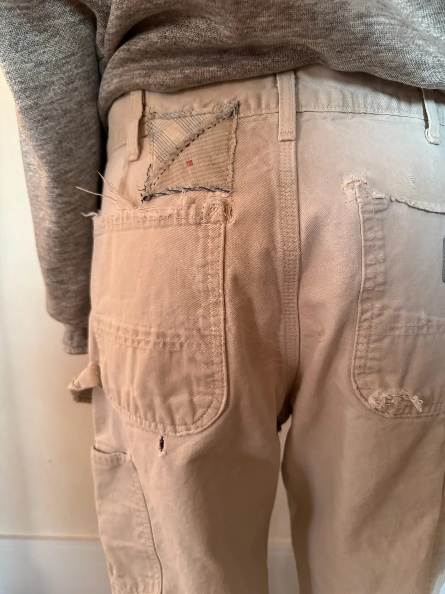 Mended Carhartt Double Knee Panel Pants 6