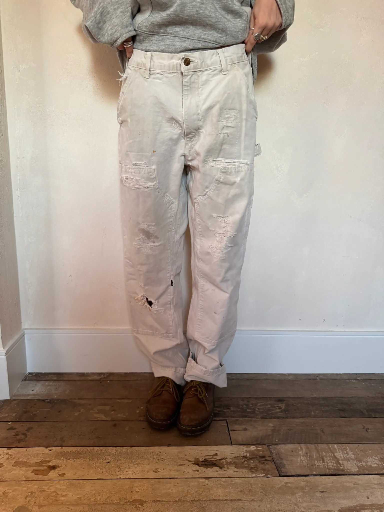 Mended Carhartt Double Knee Panel Pants 6