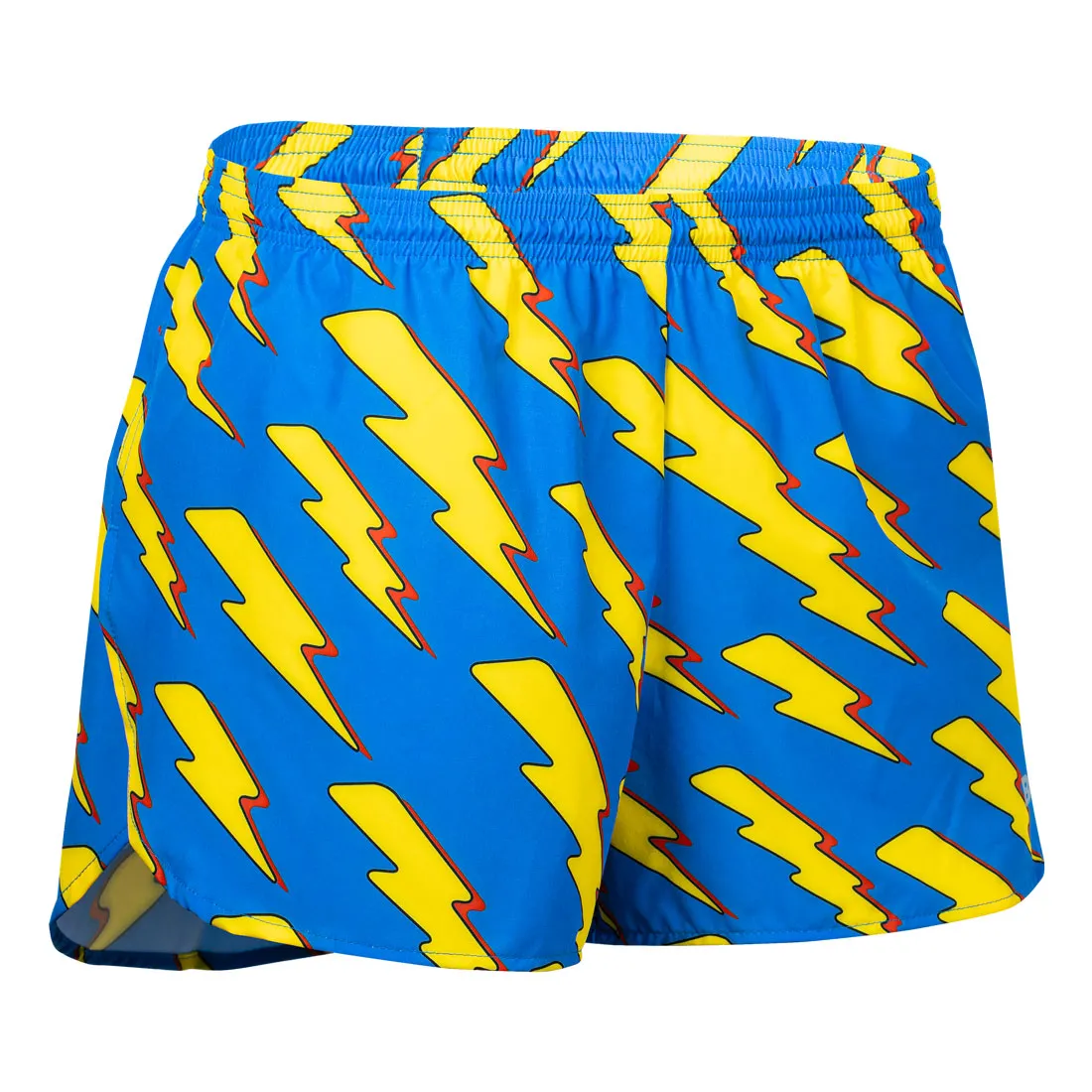 Men's Printed 3" Half Split Shorts - Lightning