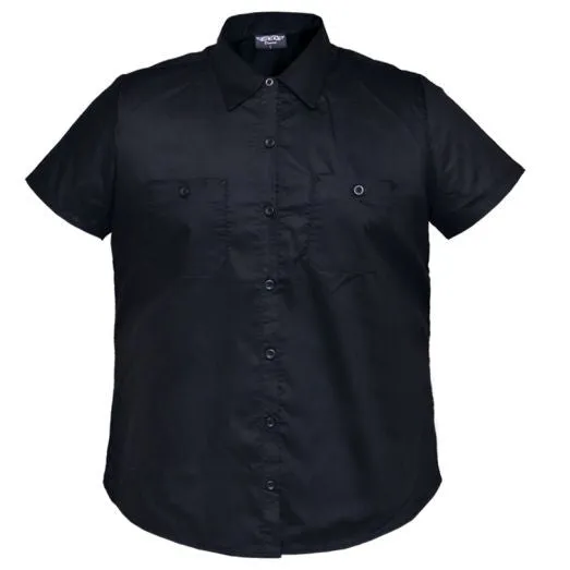 Mens UNIK DENIM Workshirt - Black