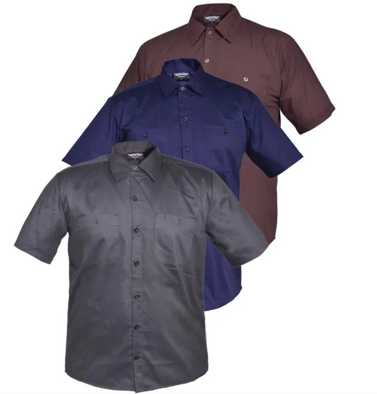 Mens UNIK DENIM Workshirt - Blue