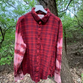 Men’s Vintage Penguin Distressed Flannel