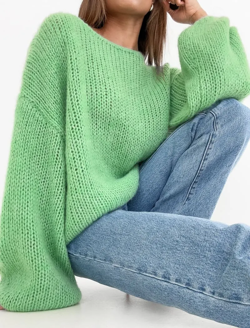 Milkshake Sweater | Sour Apple