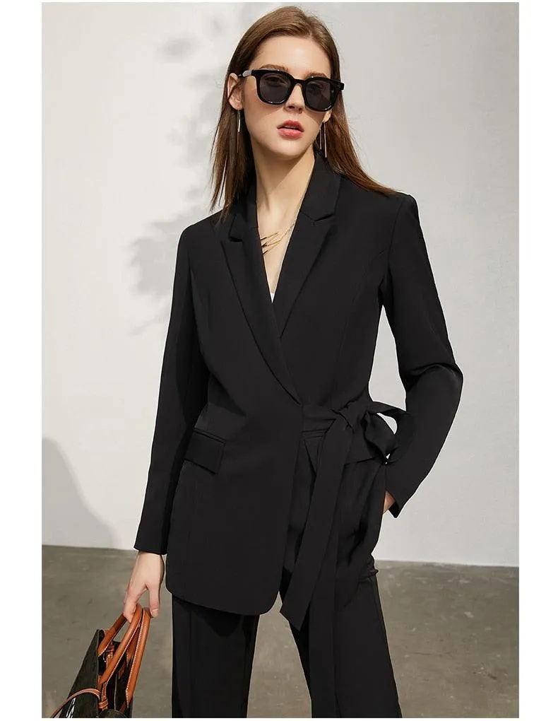 Minimalism Official Lady Spring New Suit Set