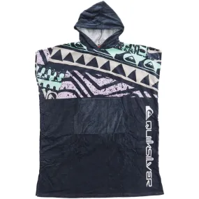 Quiksilver Mens Hooded Towel Surf Poncho - Navy