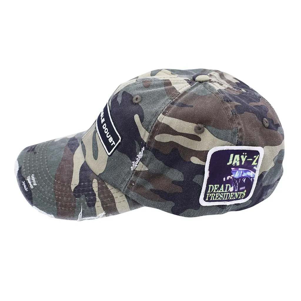 Reasonable Doubt Vintage Hip Hop Hat Camo