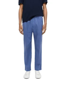 Regular Fit Linen-blend Pants