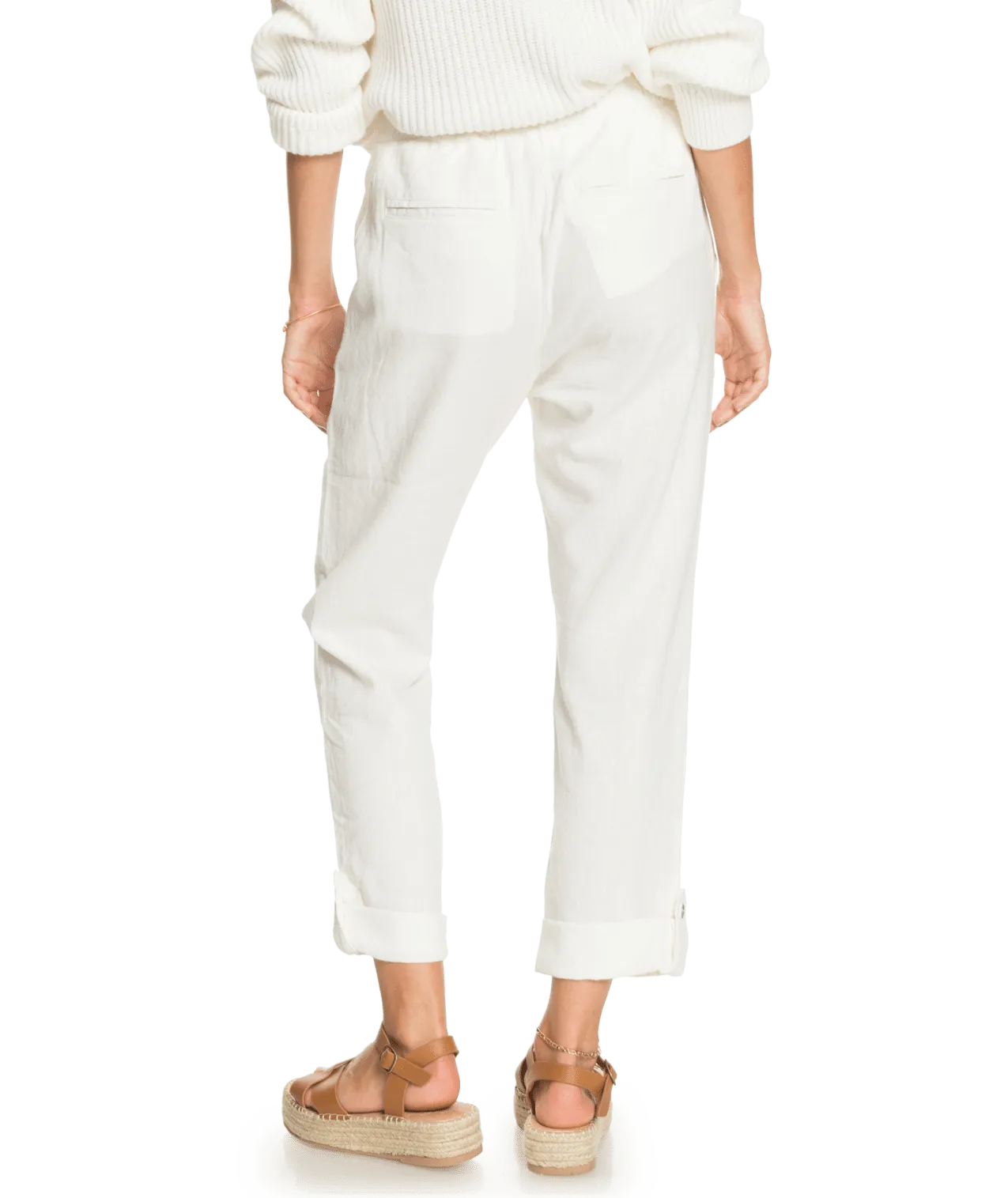 Roxy On The Seashore Pants-Snow White