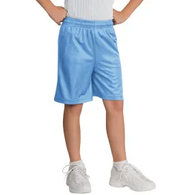 Sport-Tek Youth Carolina Blue PosiCharge Classic Mesh Shorts