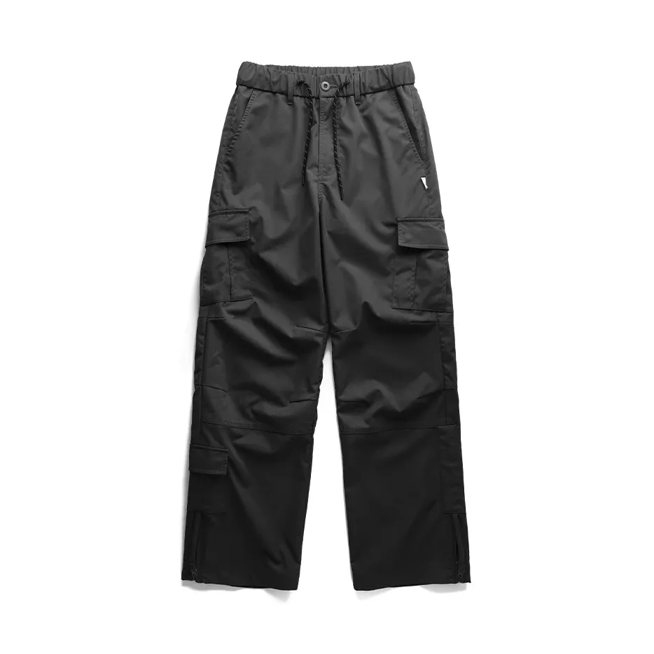 Straight Leg Twill Cargo Pants