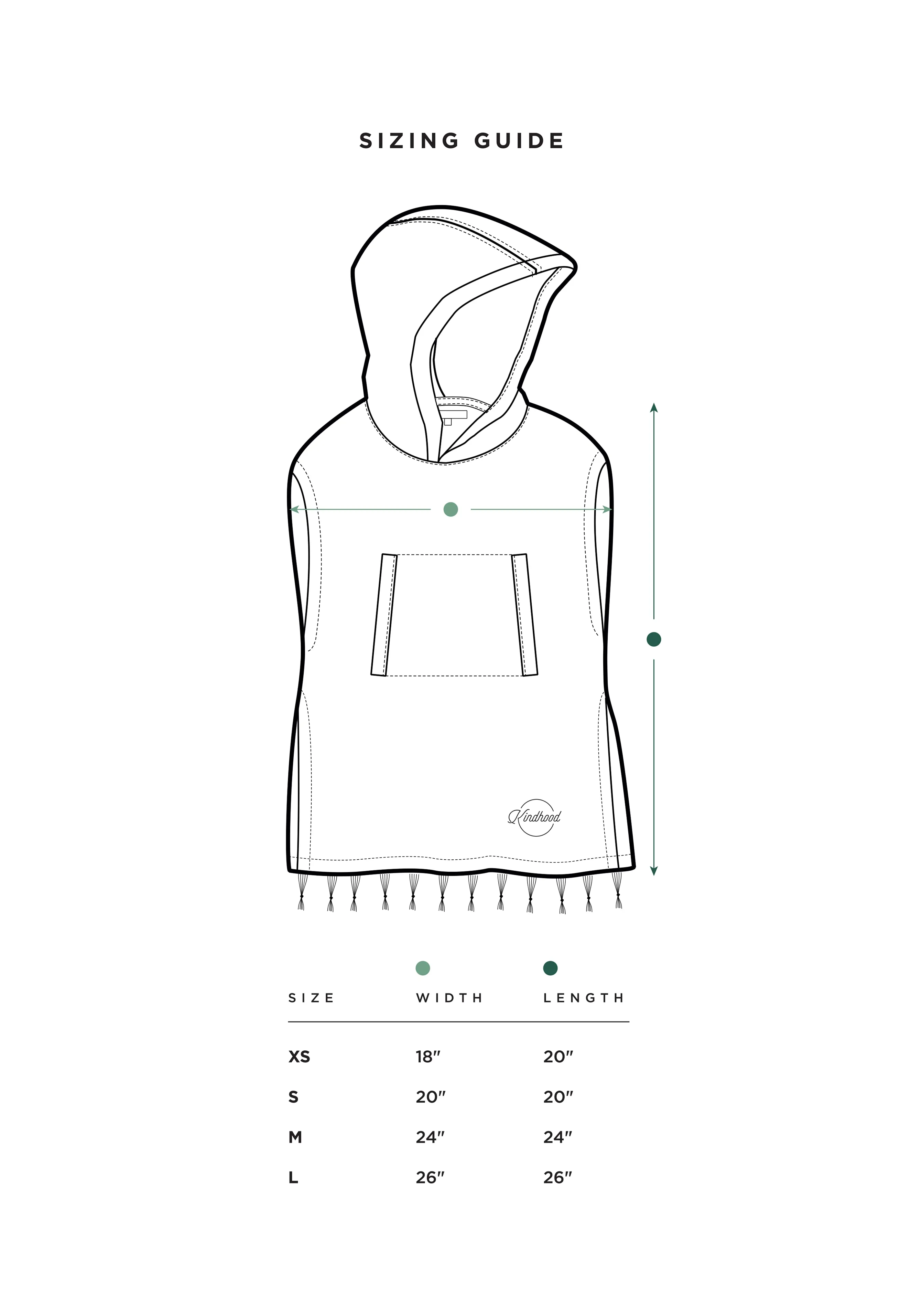 Strands Kindhood Hooded Poncho Towel