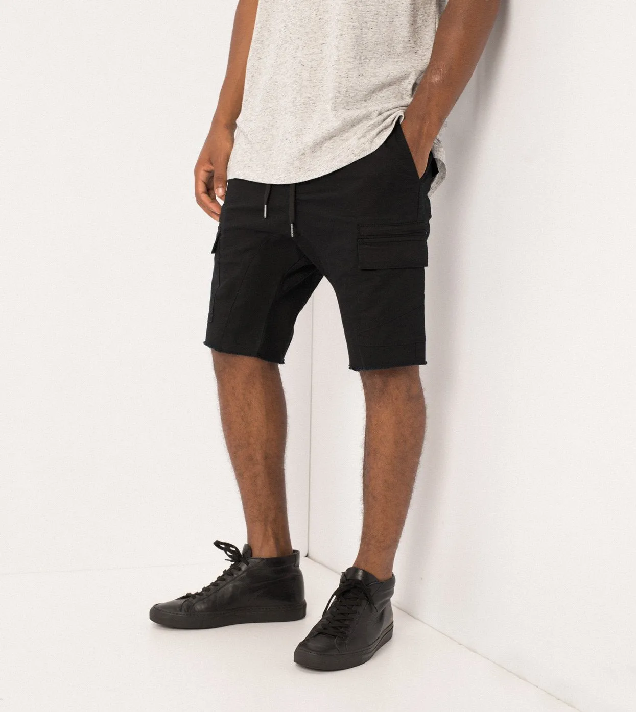 Sureshot Cargo Short Black - Sale