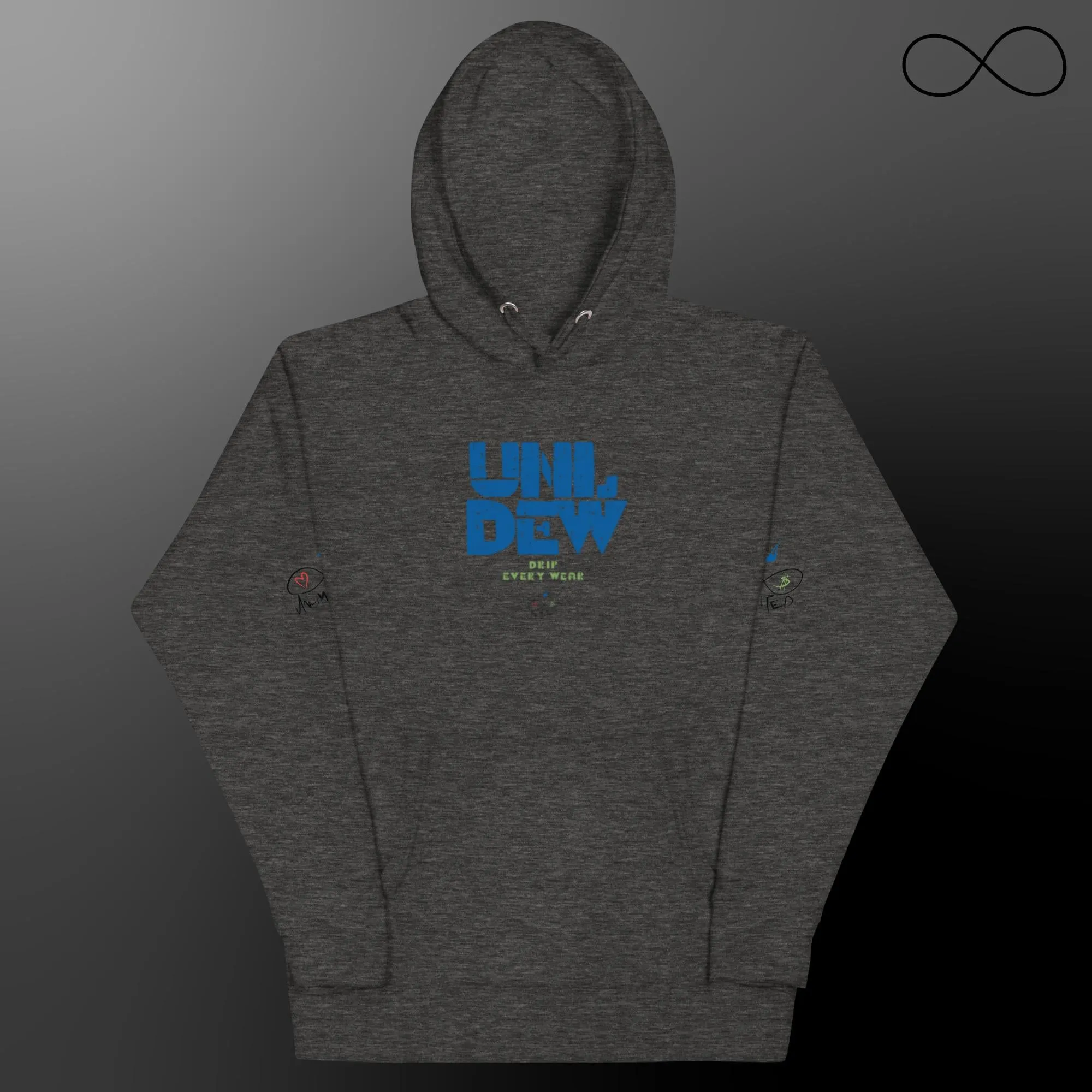 Unl Dew Blue Unisex Hoodie