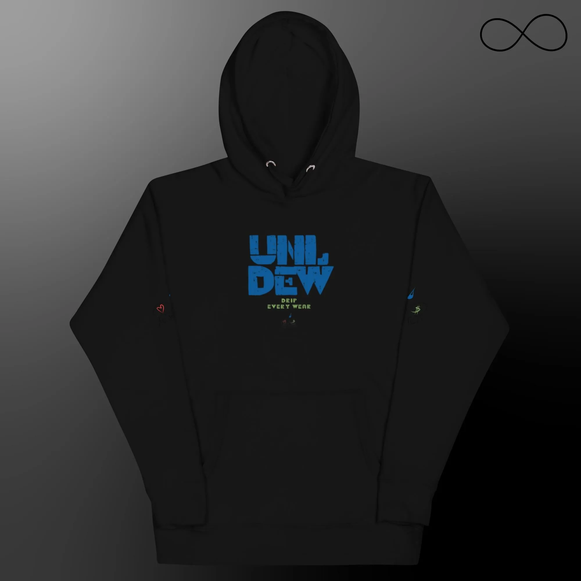 Unl Dew Blue Unisex Hoodie