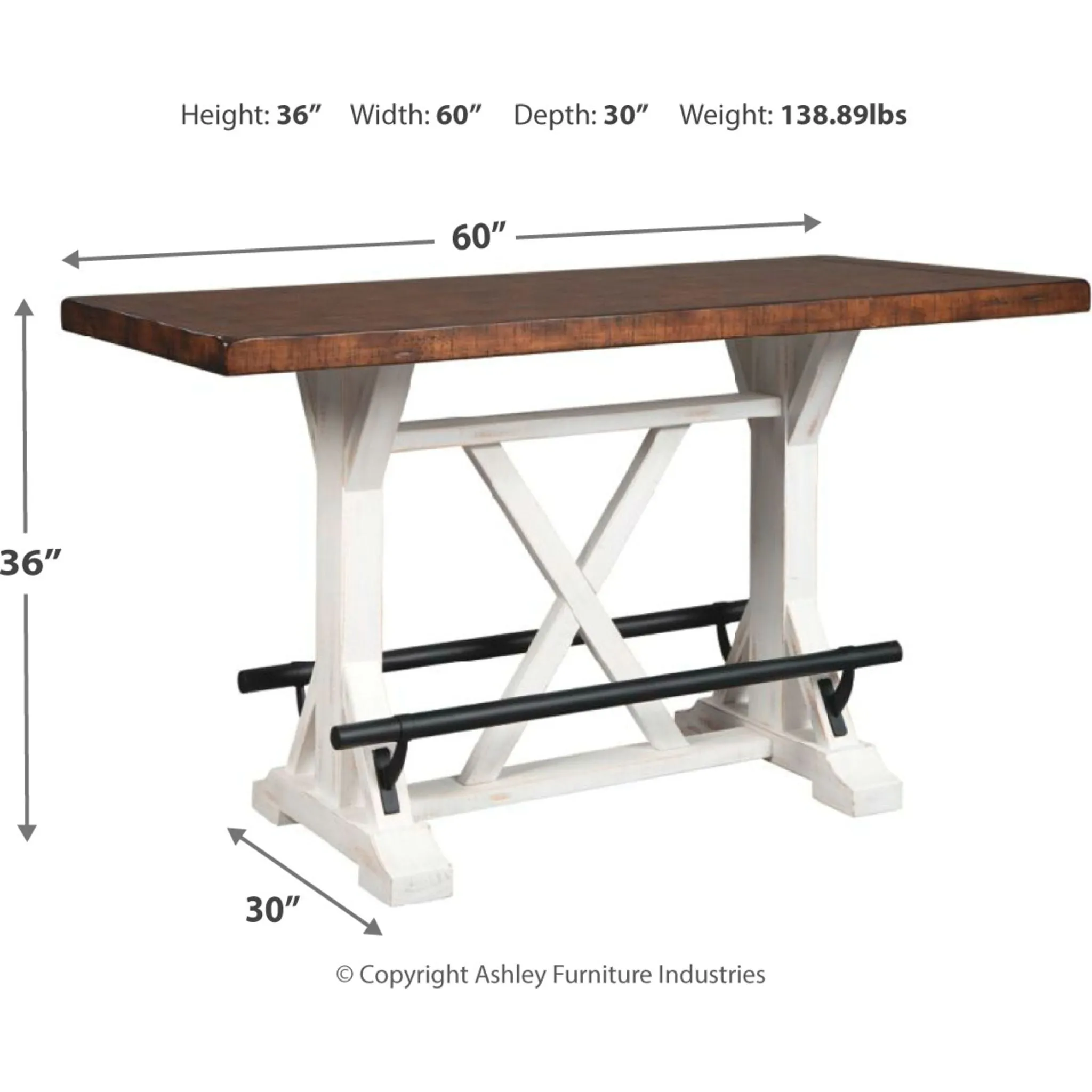 Valebeck Counter Dining Set