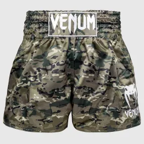 VENUM CLASSIC MUAY THAI SHORTS (DESERT CAMO)