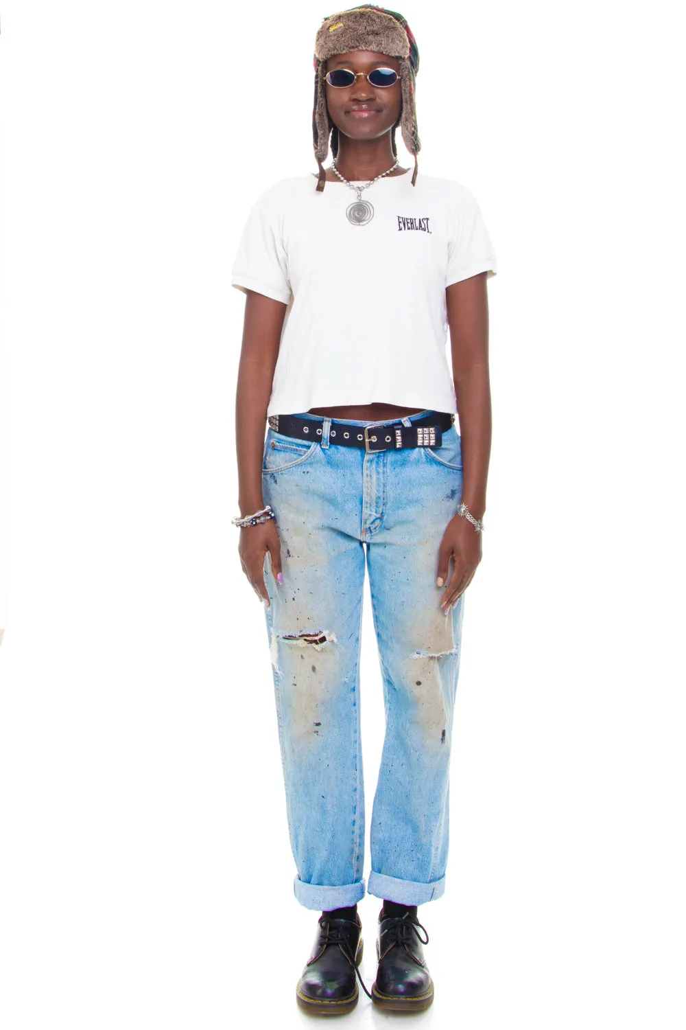 Vintage 90's Grunge & Distressed Boyfriend Jeans - M/L