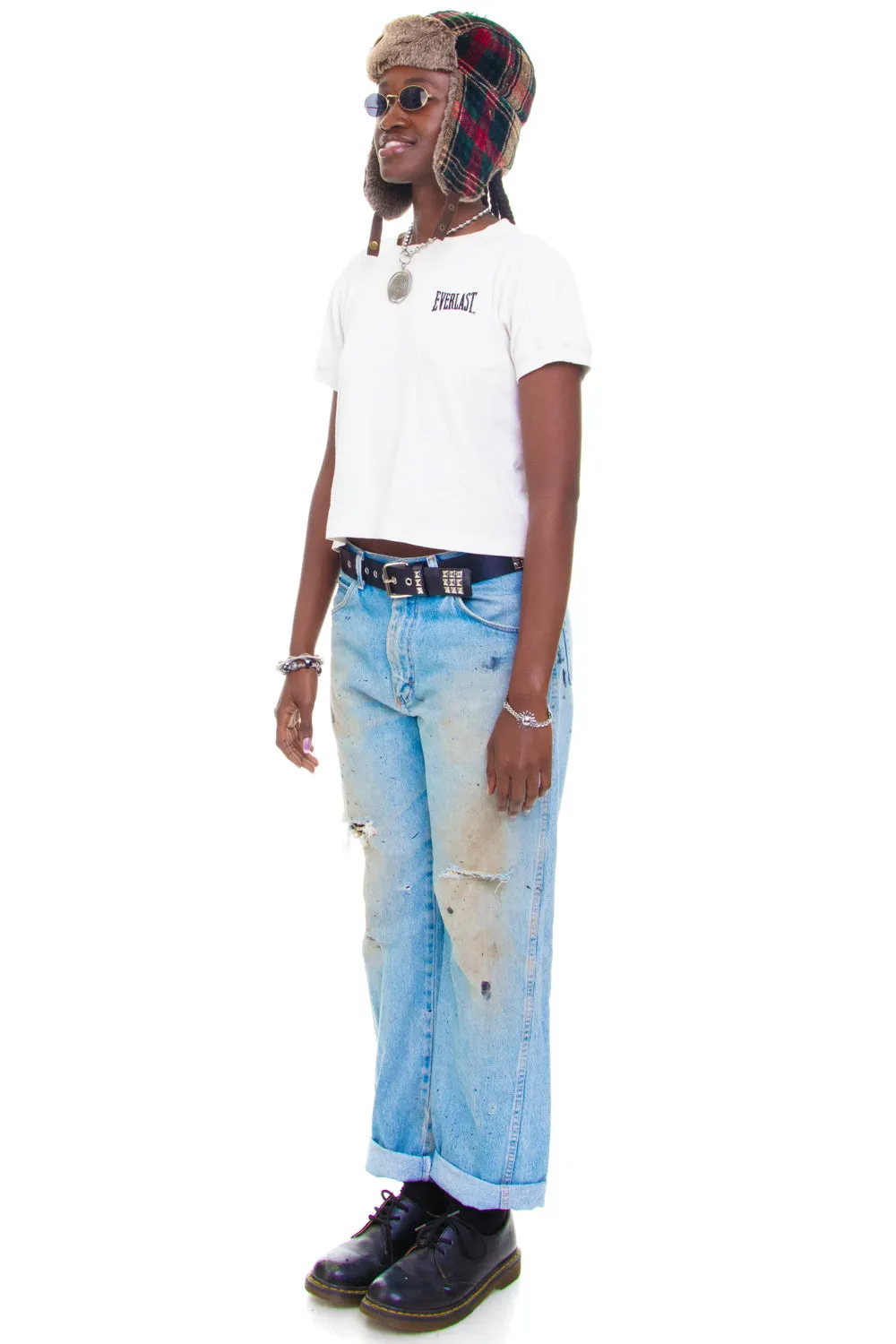 Vintage 90's Grunge & Distressed Boyfriend Jeans - M/L