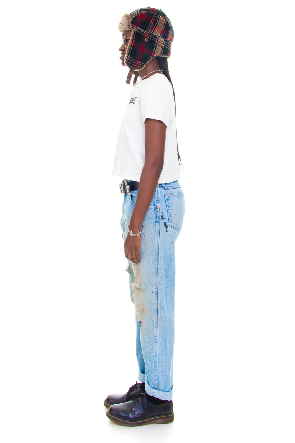 Vintage 90's Grunge & Distressed Boyfriend Jeans - M/L