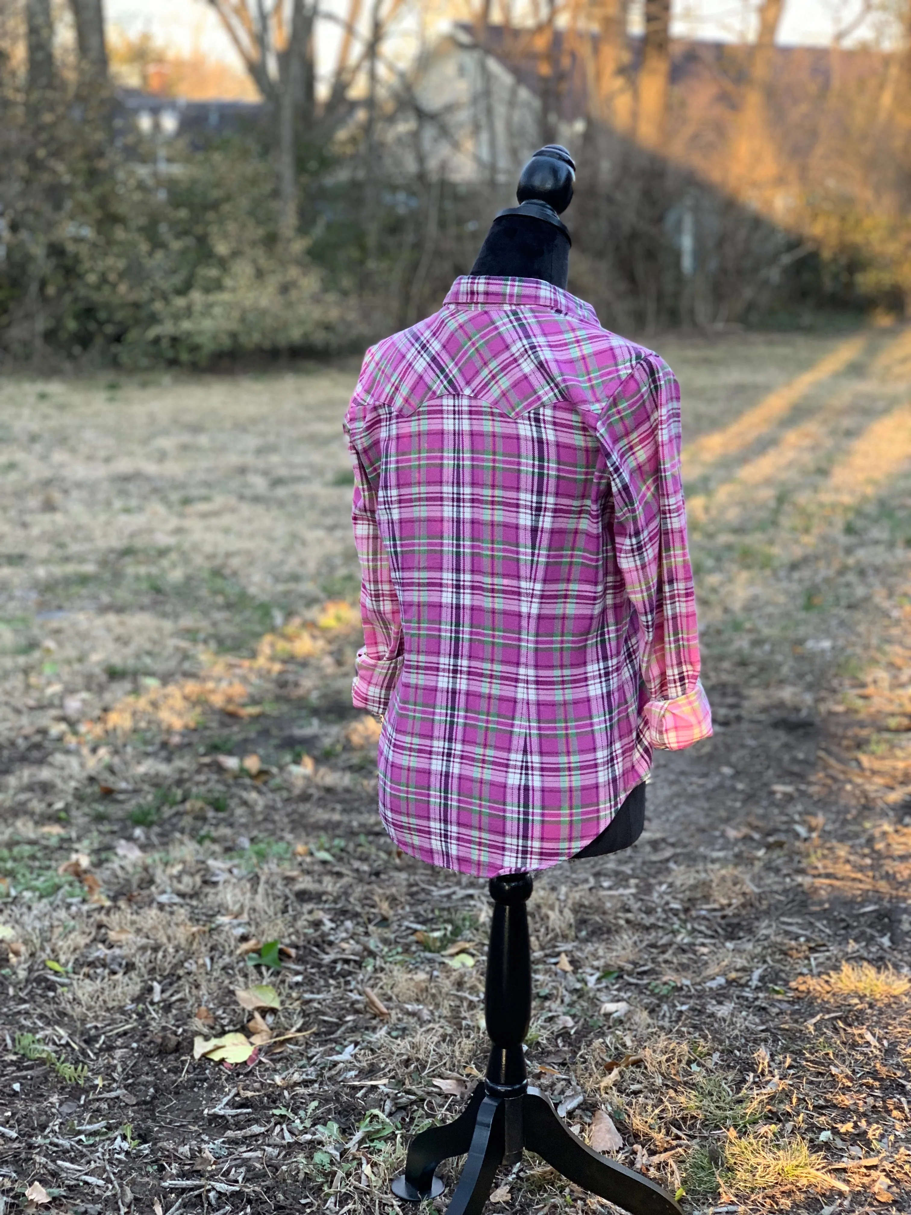 Vintage Ralph Lauren Distressed Flannel